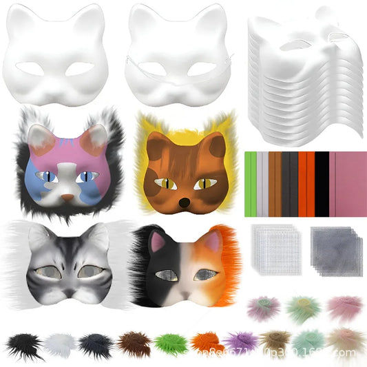 Kit Máscara Gato Personalizable🐱