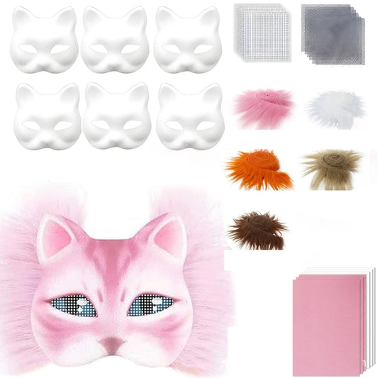Kit Máscara Gato Personalizable🐱